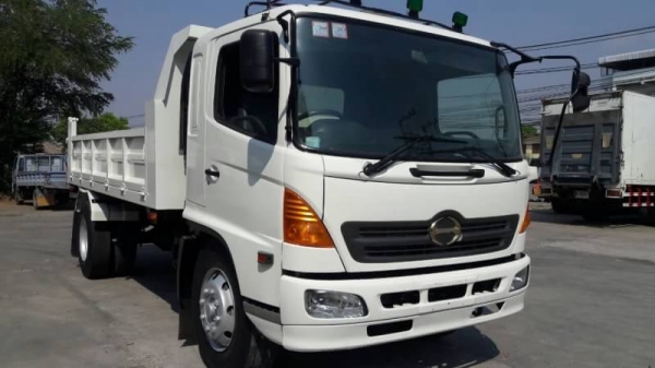 ขายหกล้อดัมพ์ Hino FG1J เครื่อง JO8C-220 แรง ปี 50 กระบะดัมพ์ต่อใหม่ยาว 4.50 เมตร รถสวยพร้อมใช้งาน