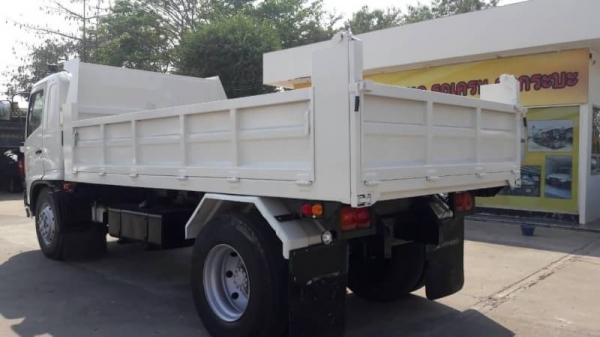 ขายหกล้อดัมพ์ Hino FG1J เครื่อง JO8C-220 แรง ปี 50 กระบะดัมพ์ต่อใหม่ยาว 4.50 เมตร รถสวยพร้อมใช้งาน