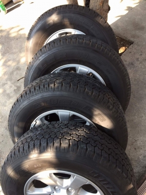 ขายล้อแม็กออนิวบูลเพาเวอร์1.9 ถอดป้ายแดงขอบ16 4ล้อ ราคา 18,000บาท