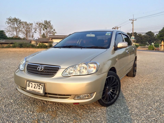 ขาย COROLLA ALTIS เครื่อง 1.6 ตัว J  เครื่องดีมาก ขับนื่ม กระจกปรับไฟฟ้า พวงมาลัยเพาเวอร์ แอร์เย็นมาก ภายในสะอาด ช่วงล่างดีเยี่ยม มีจอเล่น DVD