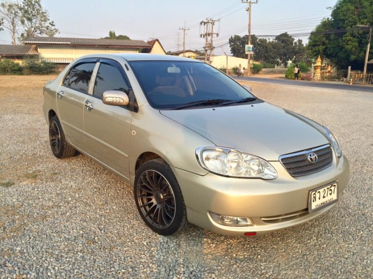 ขาย COROLLA ALTIS เครื่อง 1.6 ตัว J  เครื่องดีมาก ขับนื่ม กระจกปรับไฟฟ้า พวงมาลัยเพาเวอร์ แอร์เย็นมาก ภายในสะอาด ช่วงล่างดีเยี่ยม มีจอเล่น DVD