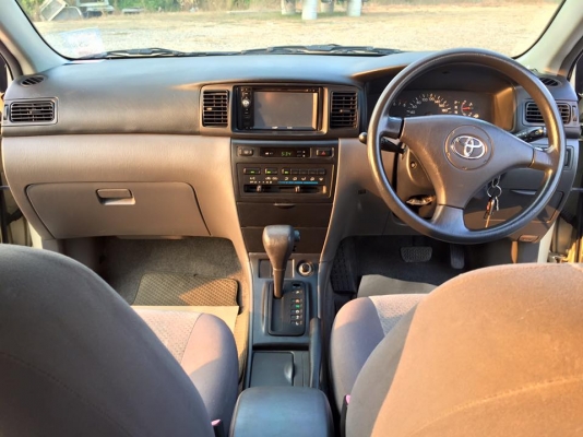 ขาย COROLLA ALTIS เครื่อง 1.6 ตัว J  เครื่องดีมาก ขับนื่ม กระจกปรับไฟฟ้า พวงมาลัยเพาเวอร์ แอร์เย็นมาก ภายในสะอาด ช่วงล่างดีเยี่ยม มีจอเล่น DVD