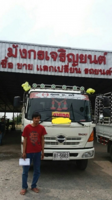 รับรถกลับบ้านเรียบร้อยครับ ฮีโน่ FC 9J145 ปี55 ซีรี่500 สภาพดีสวยจัดบางเดิมทั้งคันใช้งานน้อย วิ่งแค่149,000กม เล่มทะเบียนพร้อมโอน