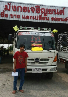 รับรถกลับบ้านเรียบร้อยครับ ฮีโน่ FC 9J145 ปี55 ซีรี่500 สภาพดีสวยจัดบางเดิมทั้งคันใช้งานน้อย วิ่งแค่149,000กม เล่มทะเบียนพร้อมโอน