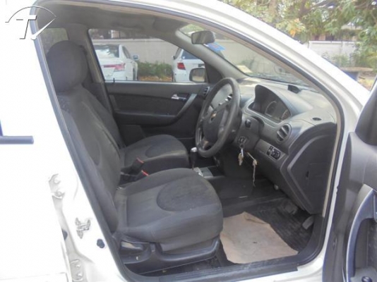 CHEVROLET AVEO 1.6 LSX โฉม ปี06-12 สีขาว เกียร์ออโต้ ติดแก๊ส NGV