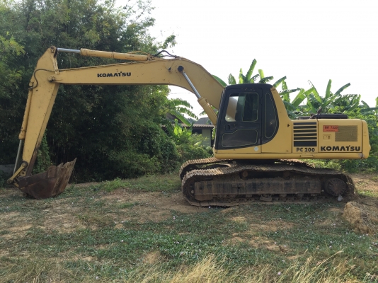 ขาย KOMATSU PC200-6 เอกสารเล่มทะเบียน ไฟฟ้าครบ