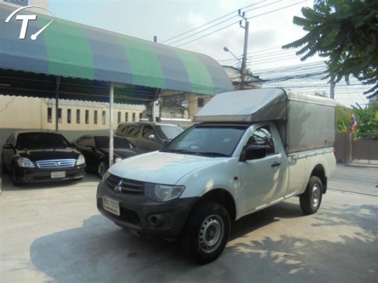MITSUBISHI TRITON, 2.4 GL SGL CAB โฉม SINGLECAB สีขาว เกียร์ธรรมดา ติดแก๊ส LPG MITSUBISHI TRITON, 2.4 GL SGL CAB โฉม SINGLECAB สีขาว เกียร์ธรรมดา ติดแก๊ส LPG