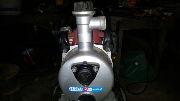 ปั้มน้ำ 1 x 1 นี้วพร้อมใช้งาน