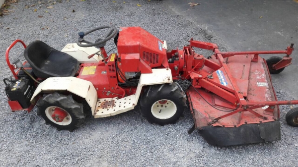 รถตัดหญ้านั่งขับ WADO BM13K เครื่องคูโบต้า13แรง