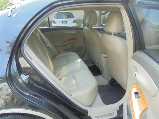 TOYOTA COROLLA ALTIS 1.6 G โฉม altis หน้าแบน ปี08-13 สีดำ เกียร์ออโต้ ติดแก๊ส LPG