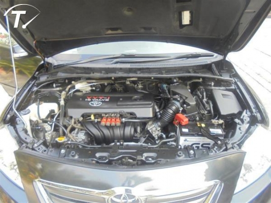 TOYOTA COROLLA ALTIS 1.6 G โฉม altis หน้าแบน ปี08-13 สีดำ เกียร์ออโต้ ติดแก๊ส LPG