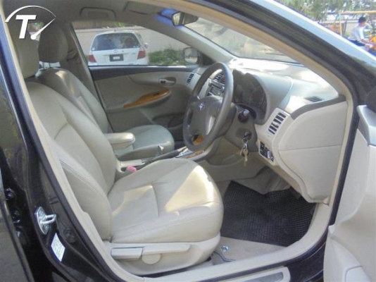 TOYOTA COROLLA ALTIS 1.6 G โฉม altis หน้าแบน ปี08-13 สีดำ เกียร์ออโต้ ติดแก๊ส LPG