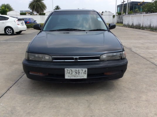 ขายรถ ฮอนด้า แอคคอร์ดตาเพชรไฟท้ายสั้น ปี93 เครื่อง V-tec f22b เกียร์ออโต้  ติดแก๊สLPG ใช้ 2ระบบ เพาเวอร์ ไฟฟ้าทั้งคัน ภายในสวยเดิมๆเบาะสวยสะอาด แอร์หนาววิทยุCDพร้อม ตัวถังเดิมๆไม่มีชนสีมีริ้วรอยบ้าง แม็ก17"ยางดี รถขับดีครับ ภาษี59 ขายถูกครับ