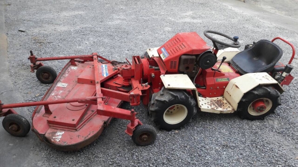 รถตัดหญ้านั่งขับ WADO BM13K เครื่องคูโบต้า13แรง