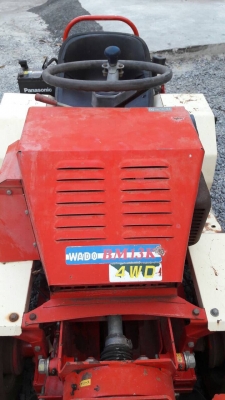 รถตัดหญ้านั่งขับ WADO BM13K เครื่องคูโบต้า13แรง