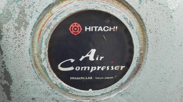 ** ขายแล้วครับ!! ** ปั้มลม HITACHI BEBICON 2 HP. 380V. ถัง 150 ลิตร. Made in JAPAN ปั้มรอบจัดเติมเร็ว เดิมทุกส่วนแน่นทุกจุดมาเทสได้!!