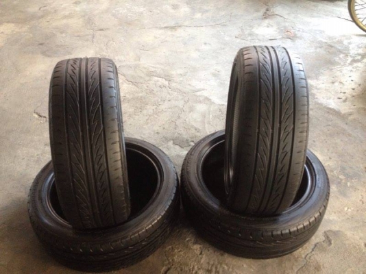 ขายยางbridgestone my02  195 45 16 ปี14 1ชุด4เส้น ไม่บวมมีปะ2เส้นไม่มีแตกลายงา ดอกหนา90\% กินขอบนิดๆ1คู่  ราคา2900บาท  รับประกันยางทุกเส้นยินดีคืนเงิน โทร0924462525โส กทม