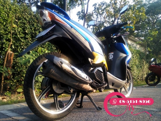 สวยเดิม MIO125 ปี 53 ล้อแม็ค เอกสารเล่มทะเบียนครบ ขายเพียง 16,900 บาทเท่านั้น รถอยู่เคหะร่มเกล้า เขตลาดกระบัง สนใจทดลองขับได้จนพอใจ โทรสอบถามได้ 085-1518956 สวยเดิม MIO125 ปี 53 ล้อแม็ค เอกสารเล่มทะเบียนครบ ขายเพียง 16,900 บาทเท่านั้น รถอยู่เคหะร่มเกล้า เขตลาดกระบัง สนใจทดลองขับได้จนพอใจ โทรสอบถามได้ 085-1518956