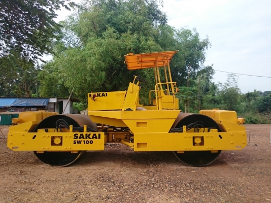 รถบดซาไกขนาด10ตัน SW100