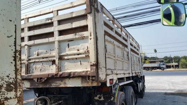 ขายรถพ่วงดัมพ์ Isuzu EURO2 เครื่อง 270 แรง ปี 47 เครื่องดำ ดัมพ์สหกิจแม่ลูก ลูก 3 เพลายัด ทะเบียนพร้อม