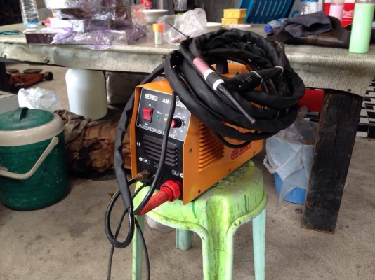 เครื่องเชื่อมสแตนเลส สภาพ 90\% รับประกัน