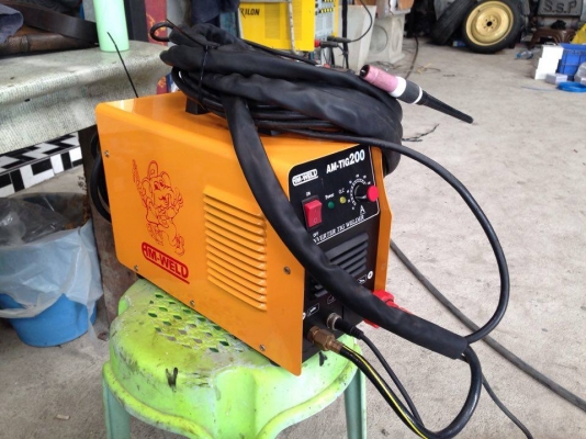 เครื่องเชื่อมสแตนเลส สภาพ 90\% รับประกัน