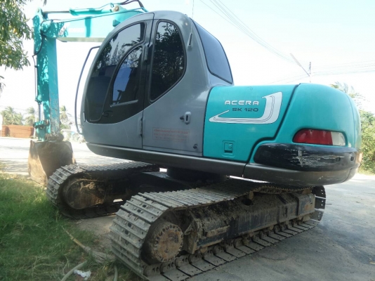ขายรถแบคโฮ KOBELCO SK120-Vsuper เอกสารอินวอย ราคา 800000