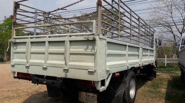 ขาย 6 ล้อใหญ่ HINO FD2HLA รถปี 45 กระบะยาว 6 เมตร เครื่อง HO7C 180 แรงม้า เบรคทิฟฟี่ พาวเวอร์ คัสซีสวย ทะเบียนพร้อมโอนครับ