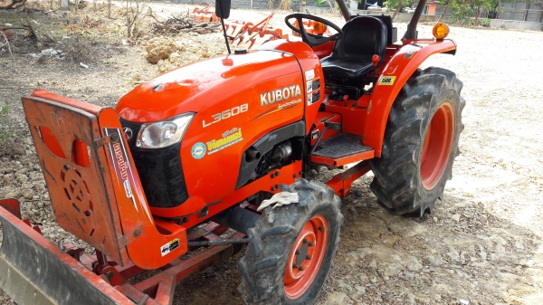 ขายรถไถL3608ใบมีดผาลและโรตารี้พร้อมใช้ครับ