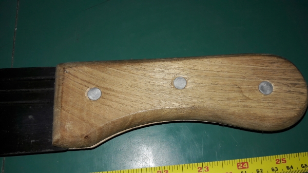 ขายมีดตราไก่งานดีเหล็กดีแบบหัวตัดยาว26" ขายมีดตราไก่งานดีเหล็กดีแบบหัวตัดยาว26"