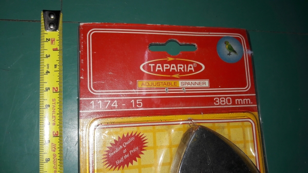 ขายประแจเลื่อนTAPARIA 15" Made in India. ขายประแจเลื่อนTAPARIA 15" Made in India.