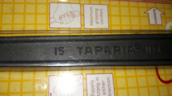 ขายประแจเลื่อนTAPARIA 15" Made in India. ขายประแจเลื่อนTAPARIA 15" Made in India.