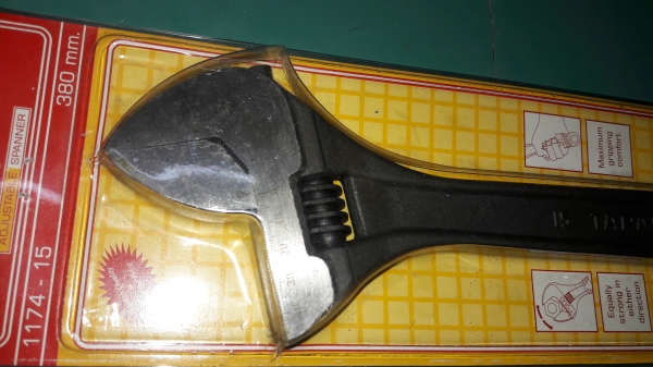 ขายประแจเลื่อนTAPARIA 15" Made in India. ขายประแจเลื่อนTAPARIA 15" Made in India.