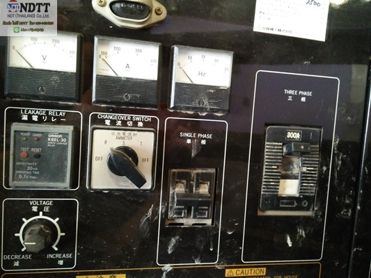 ขาย เครื่องปั่นไฟ AIRMAN SDG100S 7614ชม. เครื่องปั่นไฟเก่าญี่ปุ่นไม่เคยใช้งานในไทยครับ