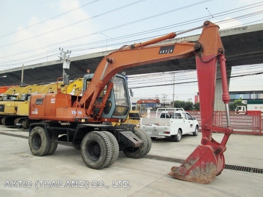 ขายรถขุดล้อยาง HITACHI EX100WD-3C