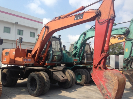 ขายรถขุดล้อยาง HITACHI EX100WD-3C