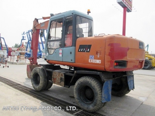 ขายรถขุดล้อยาง HITACHI EX100WD-3C