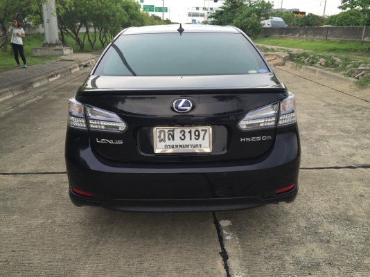 lexus hs250h สีดำ ปี 2010 hybrid