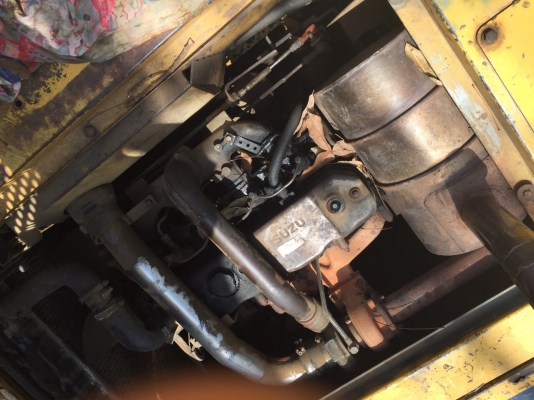 รถขุดPC120-5...ตัวเดินรุ๋น1 บอดี้สวย วางเครื่องSK120-3 มาร์คทรี..เครื่อง ISUZU รถทำงานดี แรง...