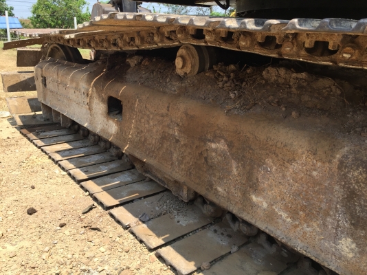 รถขุดPC120-5...ตัวเดินรุ๋น1 บอดี้สวย วางเครื่องSK120-3 มาร์คทรี..เครื่อง ISUZU รถทำงานดี แรง...