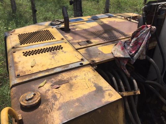 รถขุดPC120-5...ตัวเดินรุ๋น1 บอดี้สวย วางเครื่องSK120-3 มาร์คทรี..เครื่อง ISUZU รถทำงานดี แรง...