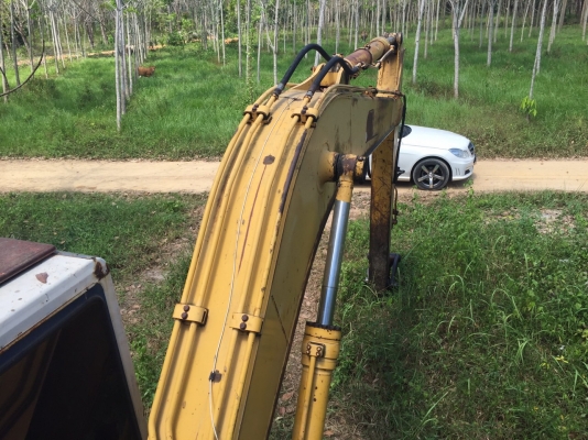 รถขุดPC120-5...ตัวเดินรุ๋น1 บอดี้สวย วางเครื่องSK120-3 มาร์คทรี..เครื่อง ISUZU รถทำงานดี แรง...