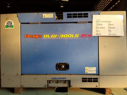 ขายเครื่องเชื่่อมสนามนำเข้าจากญี่ปุ่น DENYO รุ่น DLW-300LS โทร 061-4194022 ใหม่ ขายเครื่องเชื่่อมสนามนำเข้าจากญี่ปุ่น DENYO รุ่น DLW-300LS โทร 061-4194022 ใหม่