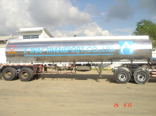 ขายแท็งค์น้ำมัน อลูมิเนียม ขนาด 36,000 ลิตร จำนวนช่อง 4 ช่องๆละ 9,000