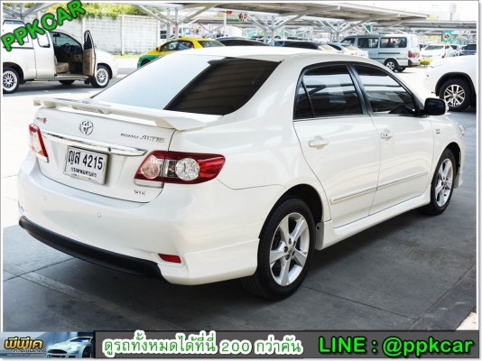 2011 TOYOTA COROLLA ALTIS 2.0 V