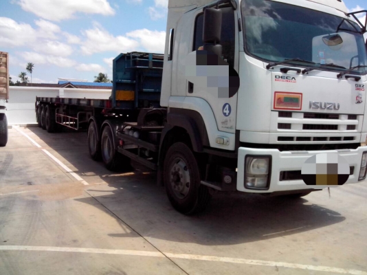 22ล้อหัว-หาง..หัวลาก360แรงGXZ77N9T+หางPANUS สภาพดี สวย...(มี2ชุด)