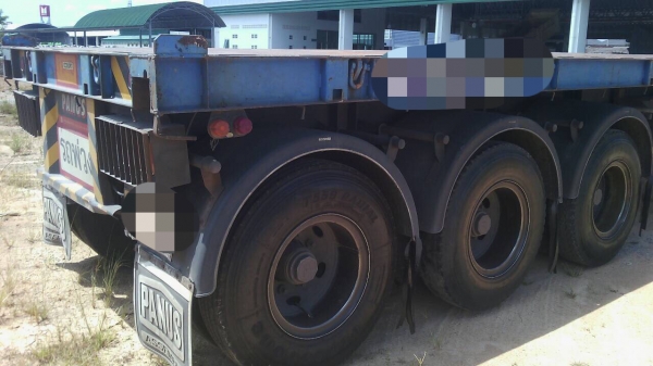 22ล้อหัว-หาง..หัวลาก360แรงGXZ77N9T+หางPANUS สภาพดี สวย...(มี2ชุด)