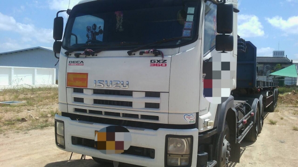 22ล้อหัว-หาง..หัวลาก360แรงGXZ77N9T+หางPANUS สภาพดี สวย...(มี2ชุด)