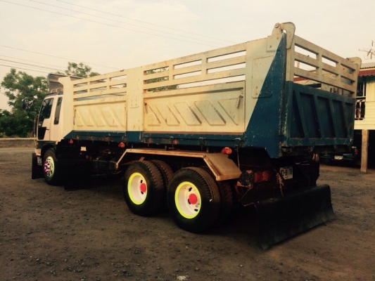 ขายรถบรรทุก Hino 1J FM1JNKA เครื่องเดิม 210 แรง ปี 45 กระบะดัมพ์สามมิตร ทะเบียนพร้อม