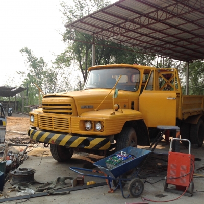 หกล้ออดีดกรมทางหลวง TE120 ติดเครน พร้อมใช้ หกล้ออดีดกรมทางหลวง TE120 ติดเครน พร้อมใช้